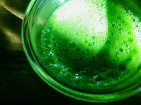 how to juice an alkaline green juice 